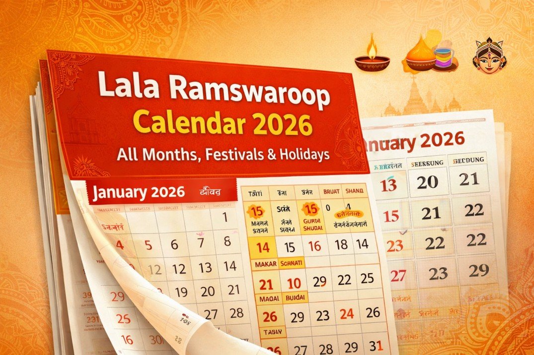 Lala Ramswaroop Calendar 2026 सभी व्रत, त्योहार और छुट्टियां