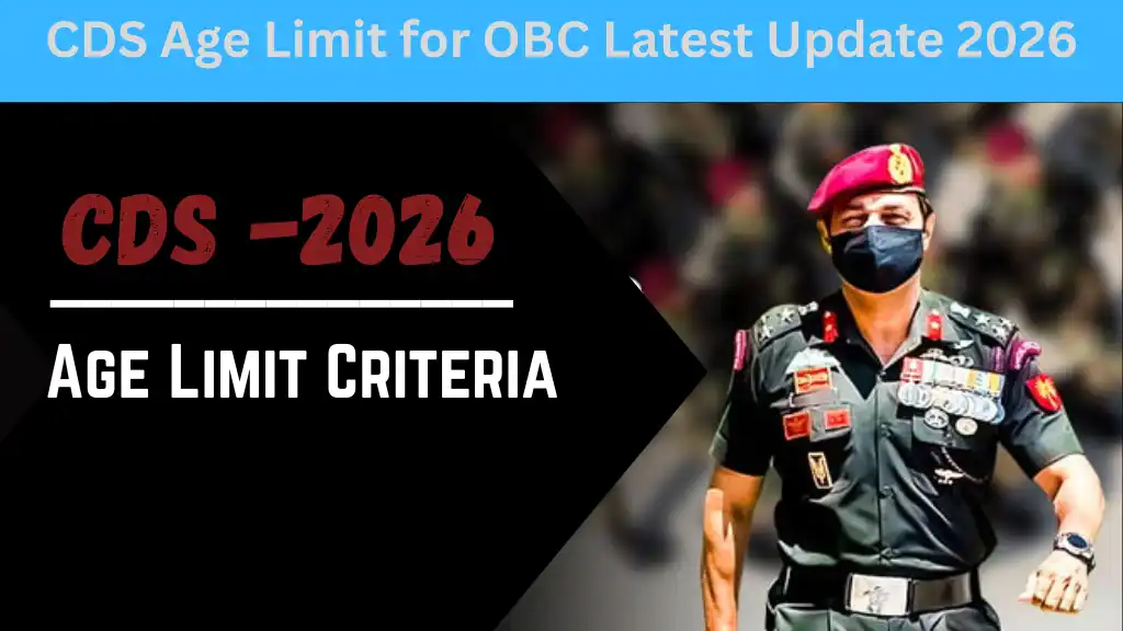 CDS Age Limit for OBC