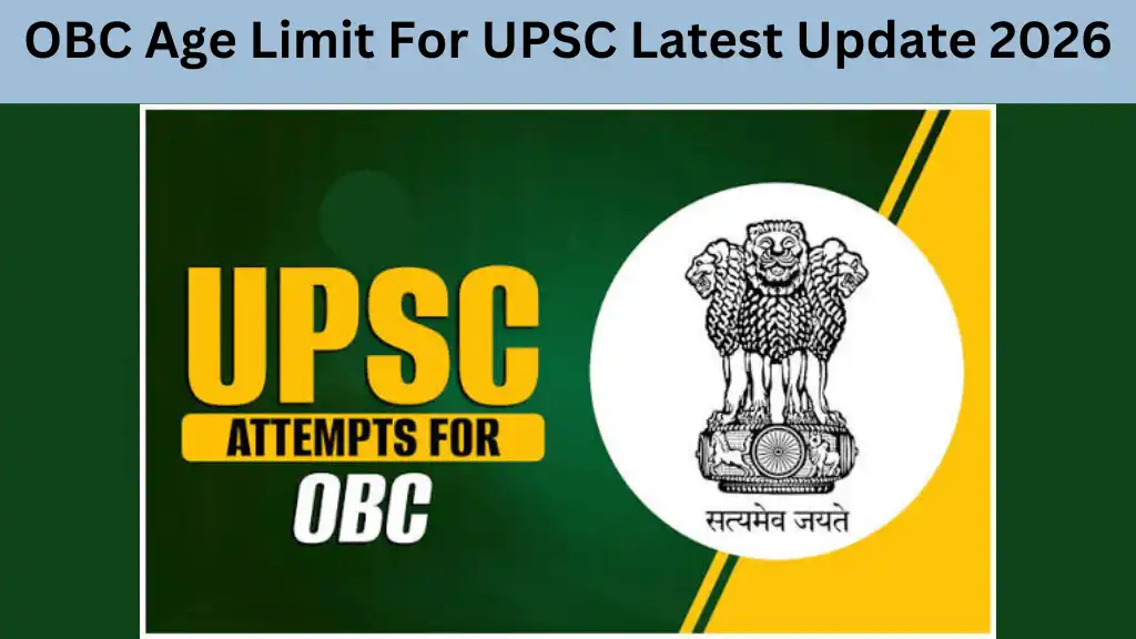 OBC Age Limit for UPSC
